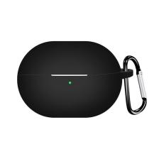 Microsonic Huawei Freebuds Pro 3 Kılıf Askılı Mat Silikon Siyah