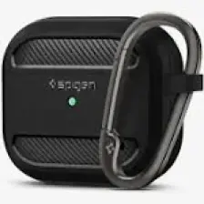 Spigen AirPods (3. nesil) Kılıf Rugged Armor Black - ASD01978