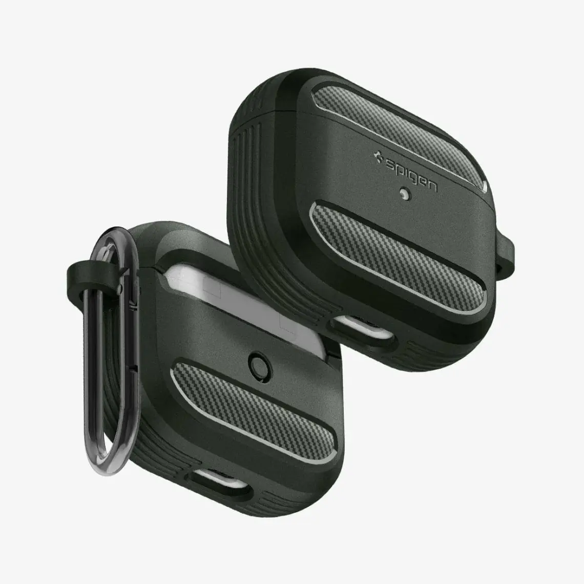 Spigen AirPods (3. nesil) Kılıf Rugged Armor Black - ASD01978