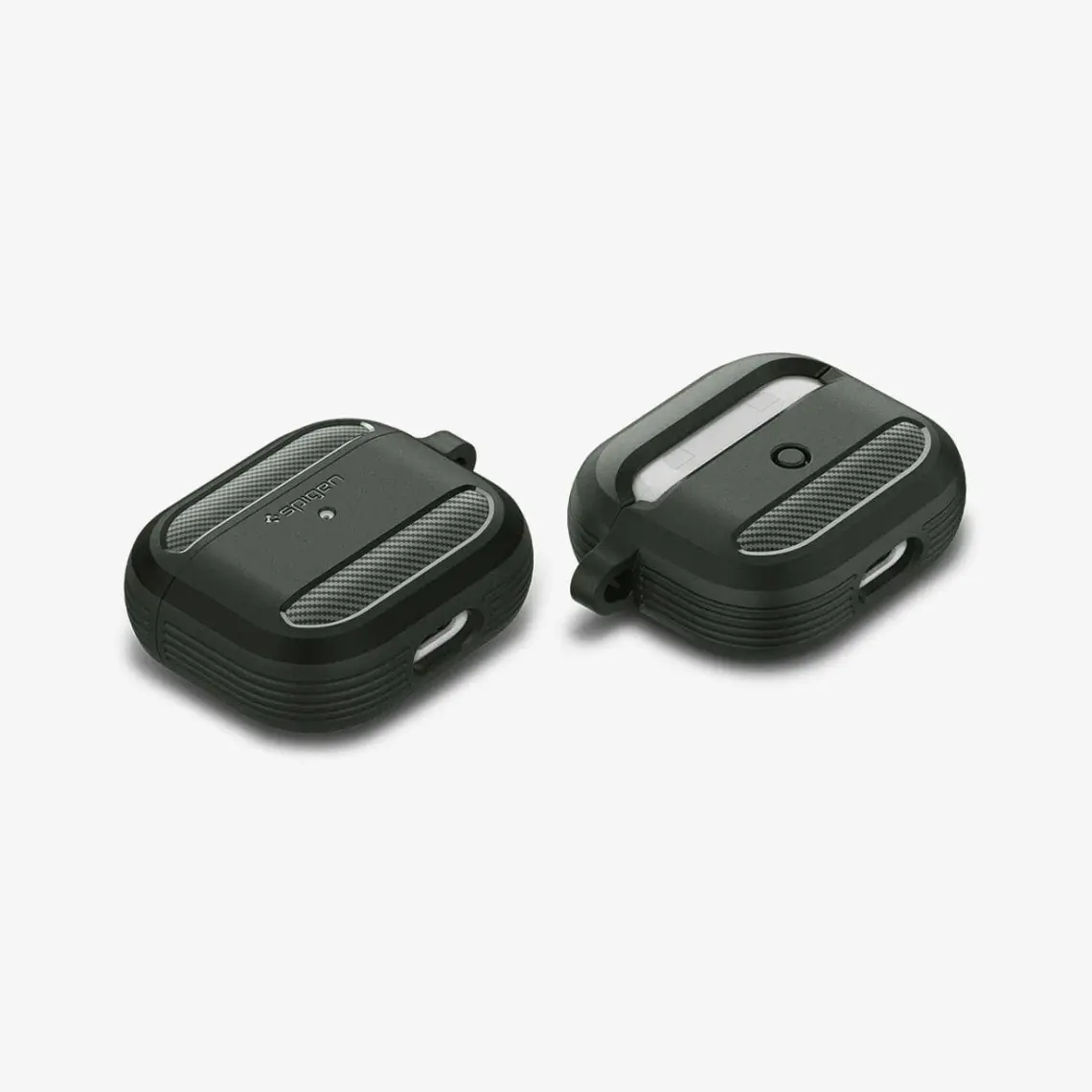 Spigen AirPods (3. nesil) Kılıf Rugged Armor Black - ASD01978