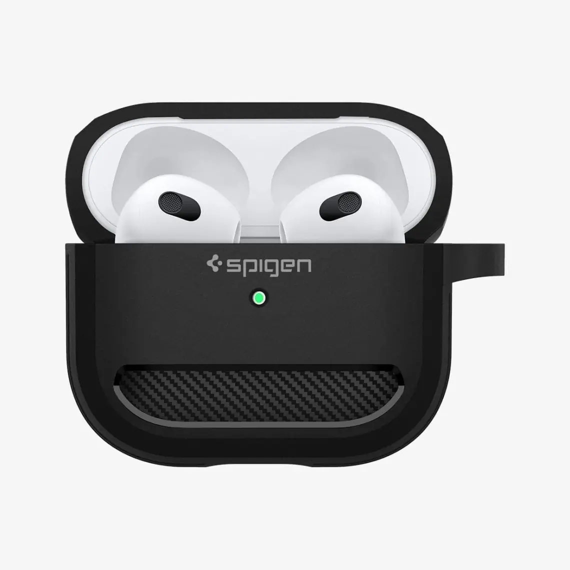 Spigen AirPods (3. nesil) Kılıf Rugged Armor Black - ASD01978