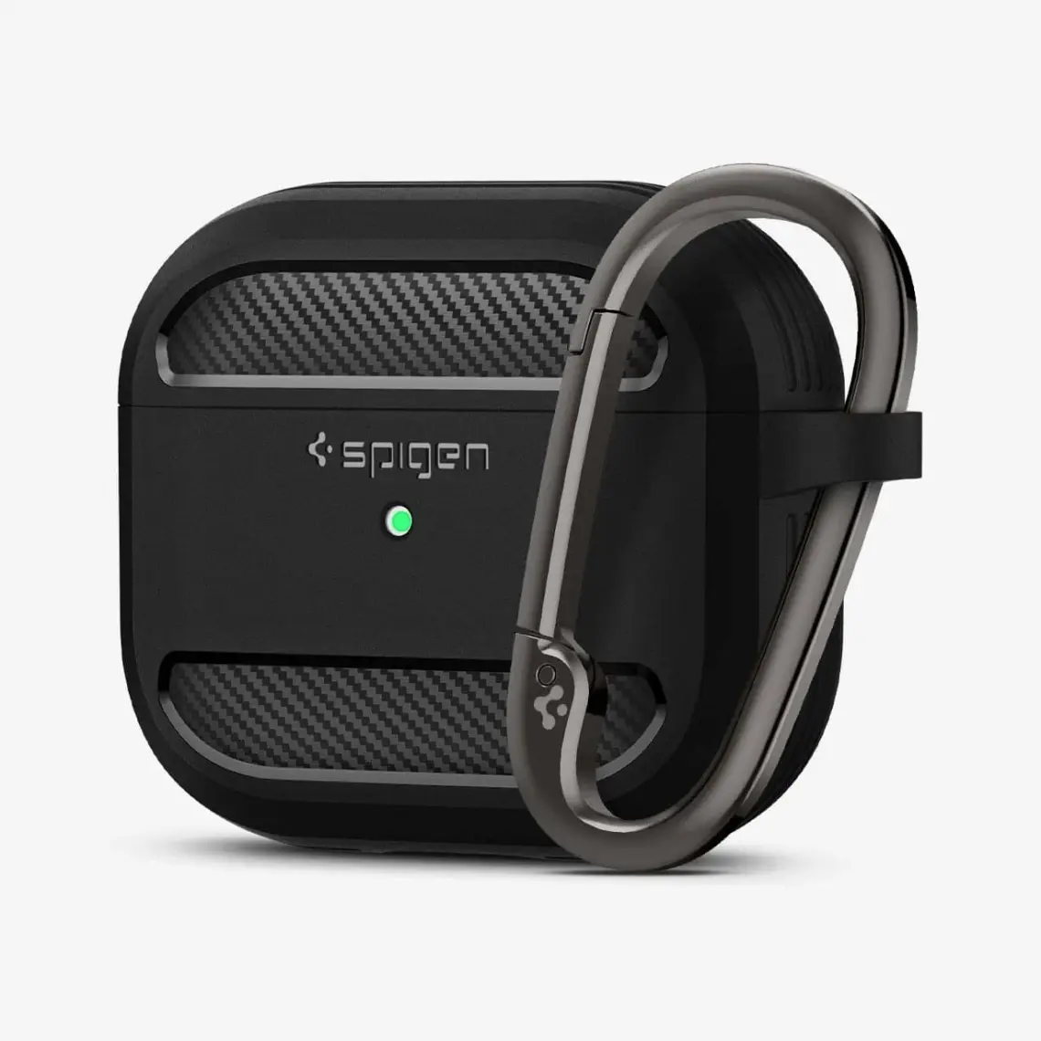 Spigen AirPods (3. nesil) Kılıf Rugged Armor Black - ASD01978