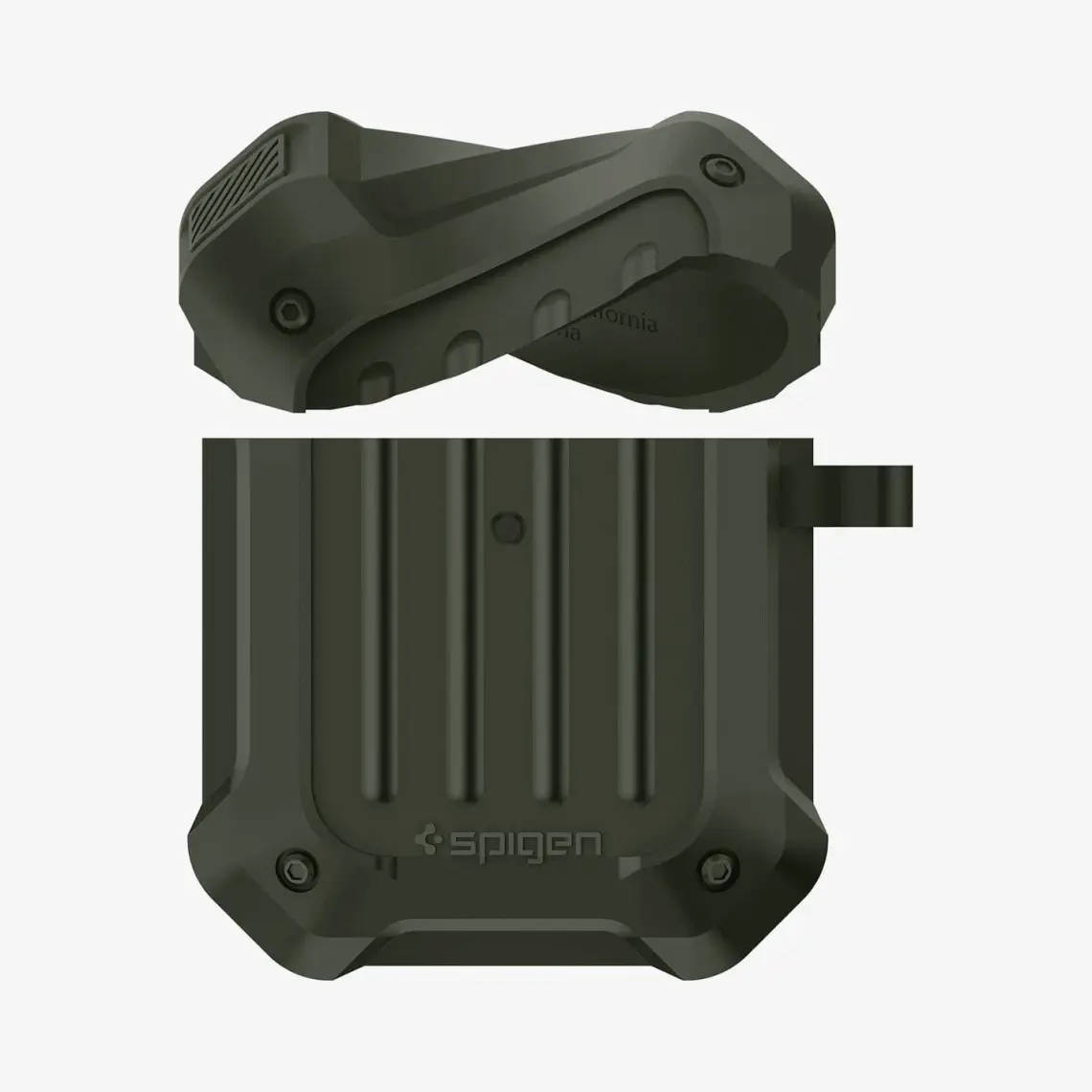 Spigen AirPods Pro (1. nesil) Kılıf Tough Armor Black - ASD00537