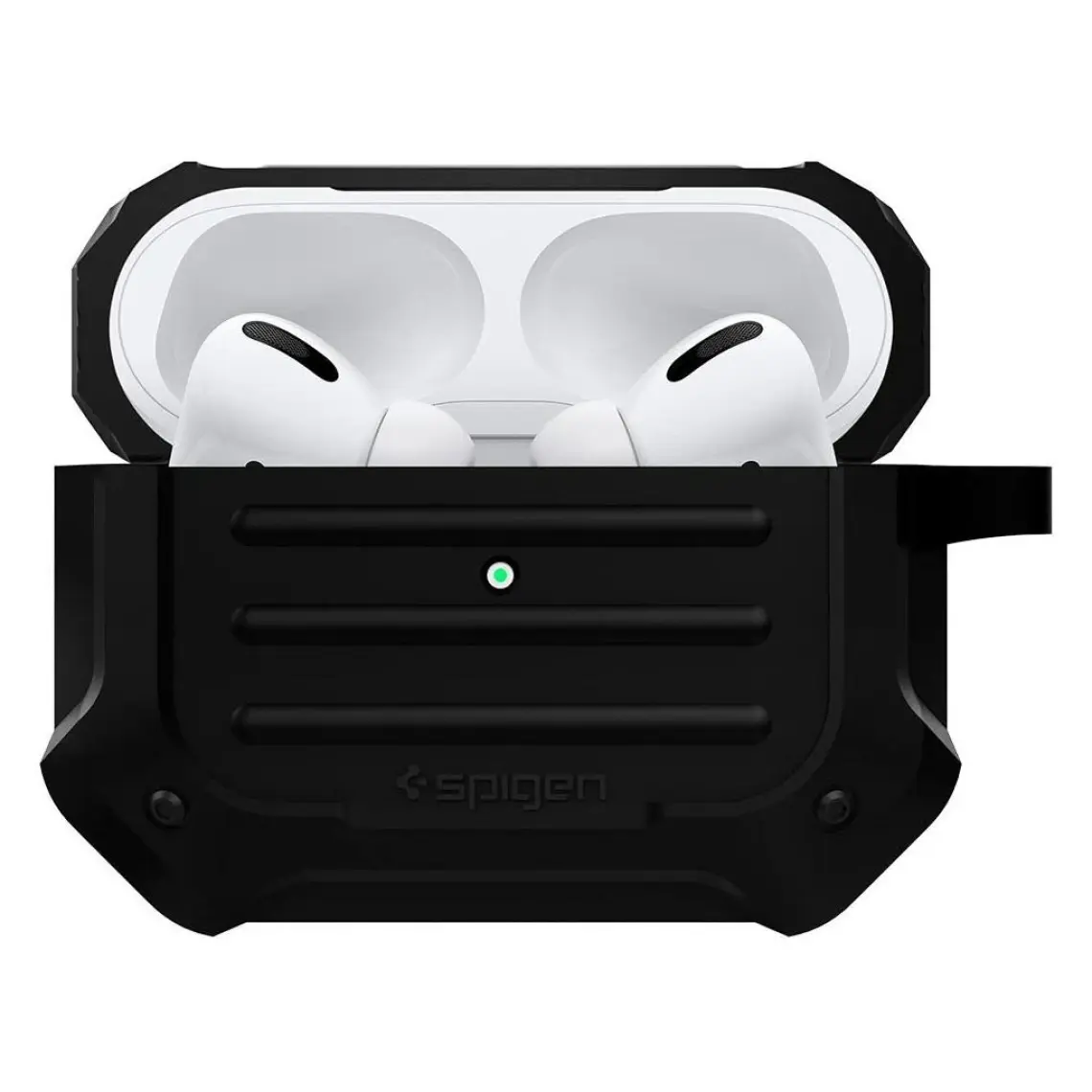 Spigen AirPods Pro (1. nesil) Kılıf Tough Armor Black - ASD00537