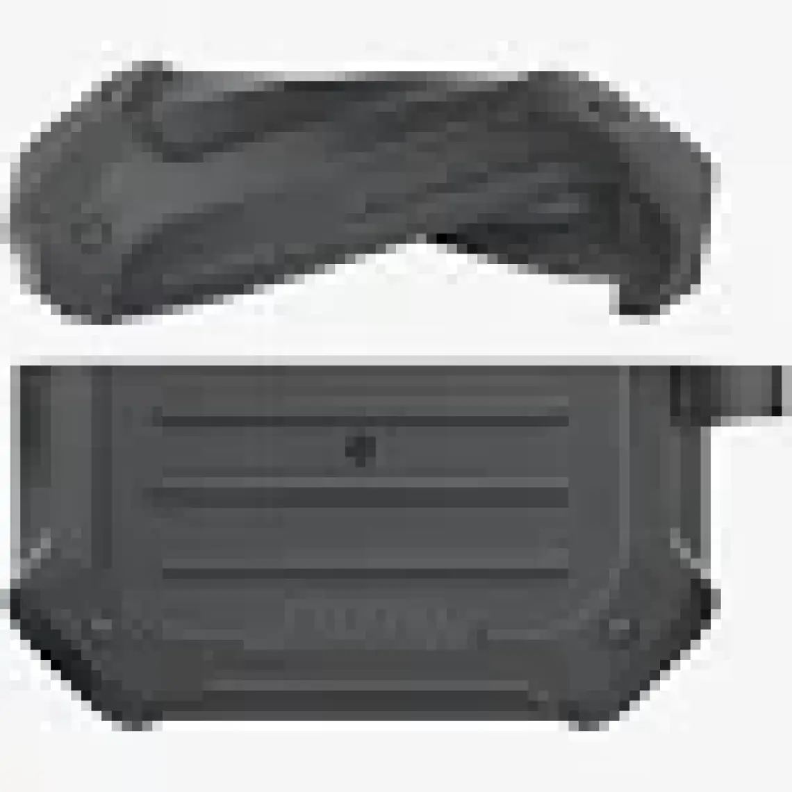 Spigen AirPods Pro (1. nesil) Kılıf Tough Armor Black - ASD00537