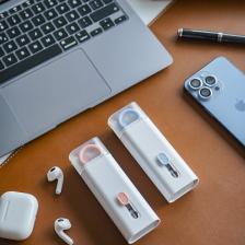 TECHNO 8Q Çok Fonksiyonlu 7 In 1 Airpods Kulaklık Klavye ve Ekran Temizlik Kiti
