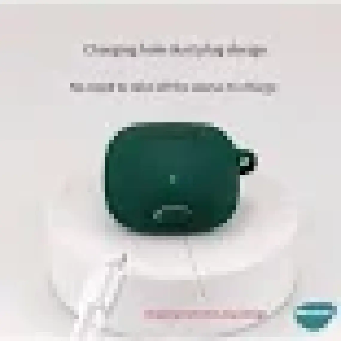 Microsonic Huawei Freebuds Se 2 Kılıf Askılı Mat Silikon Açık Yeşil