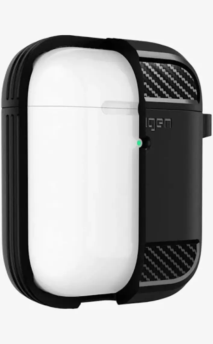 Spigen AirPods (3. nesil) Kılıf Rugged Armor Charcoal Gray - ASD01980