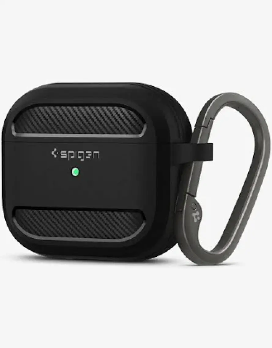 Spigen AirPods (3. nesil) Kılıf Rugged Armor Charcoal Gray - ASD01980