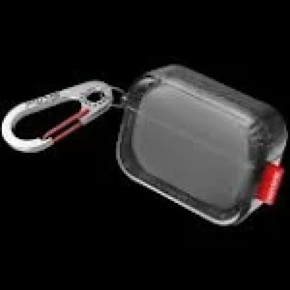 Skinarma Airpods Pro 2 Uyumlu Kılıf Skinarma Şeffaf Renkli Airbagli Tasarım Saido Kılıf Siyah