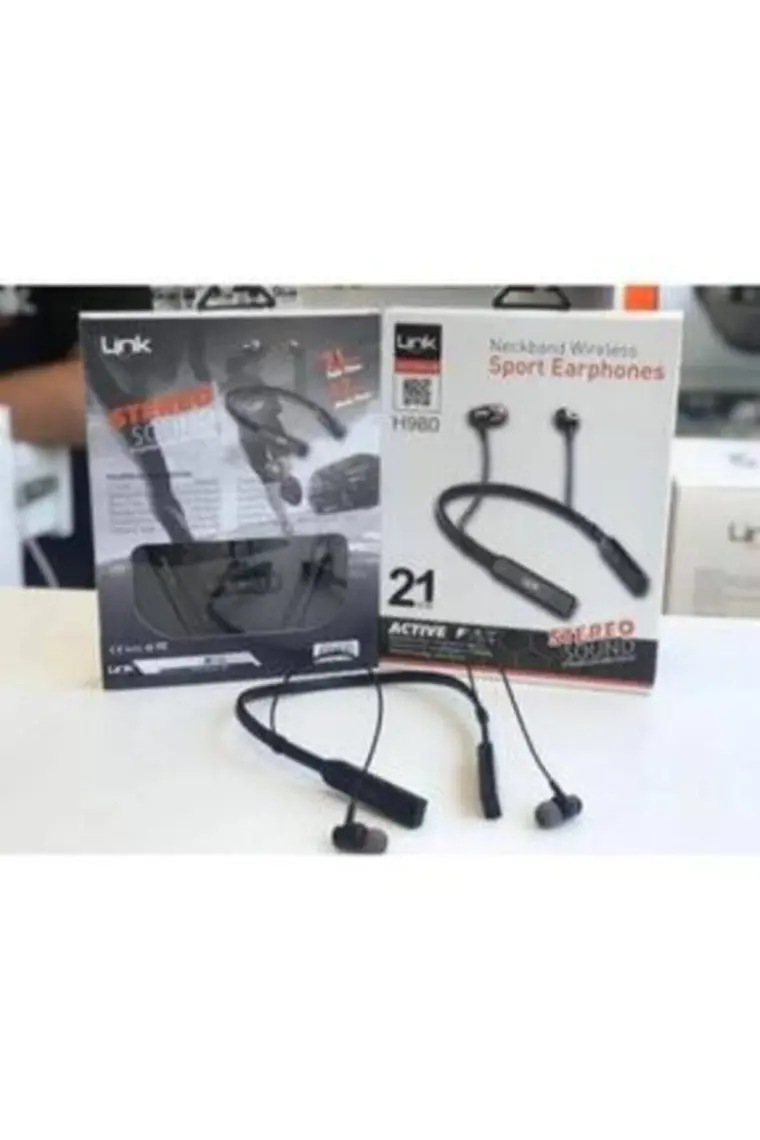 Linktech H980 Boyun Askılı Kulak Içi Sporcu Bluetooth Kulaklık