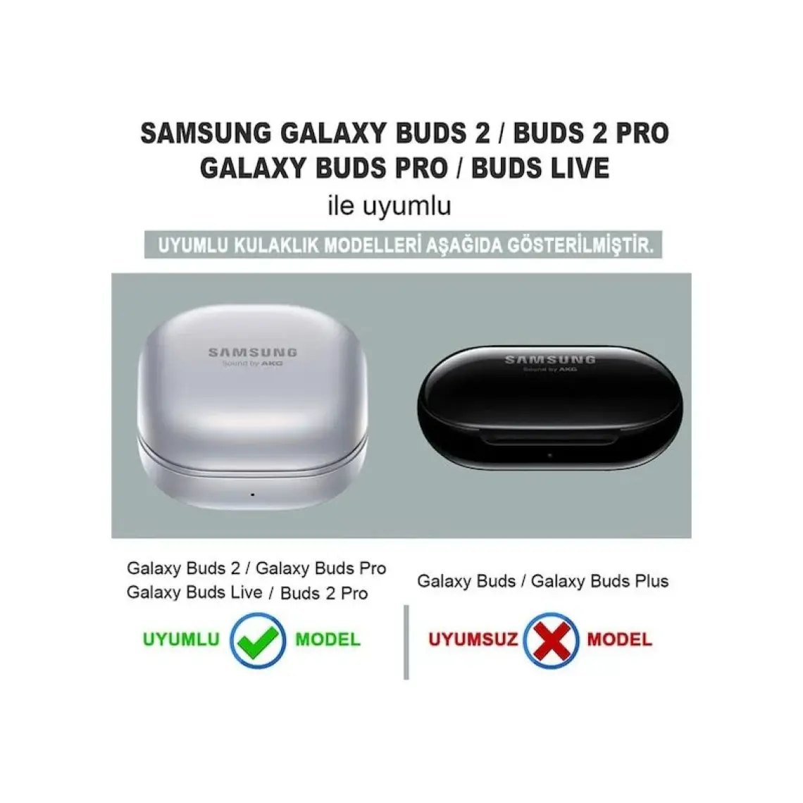 TahTicMer TahTi cmer Samsung Galaxy Buds 2 Kılıf Tank Zırhlı Antishock Darbe Korumalı Darbe Emici Kılıf