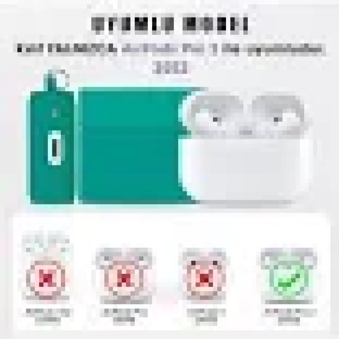 Microsonic AirPods Pro 2.Nesil Kılıf Cartoon Figürlü Silikon Crtn-Fgr-Pkebll