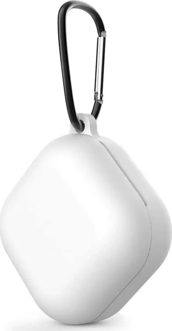 Microsonic Samsung Galaxy Buds Fe Kılıf Askılı Mat Silikon Beyaz