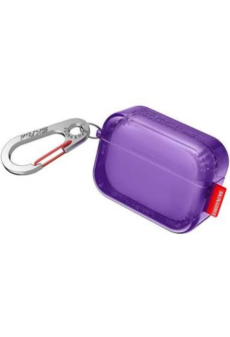 Skinarma Airpods Pro 2 Uyumlu Kılıf Skinarma Şeffaf Renkli Airbagli Tasarım Saido Kılıf Şeffaf