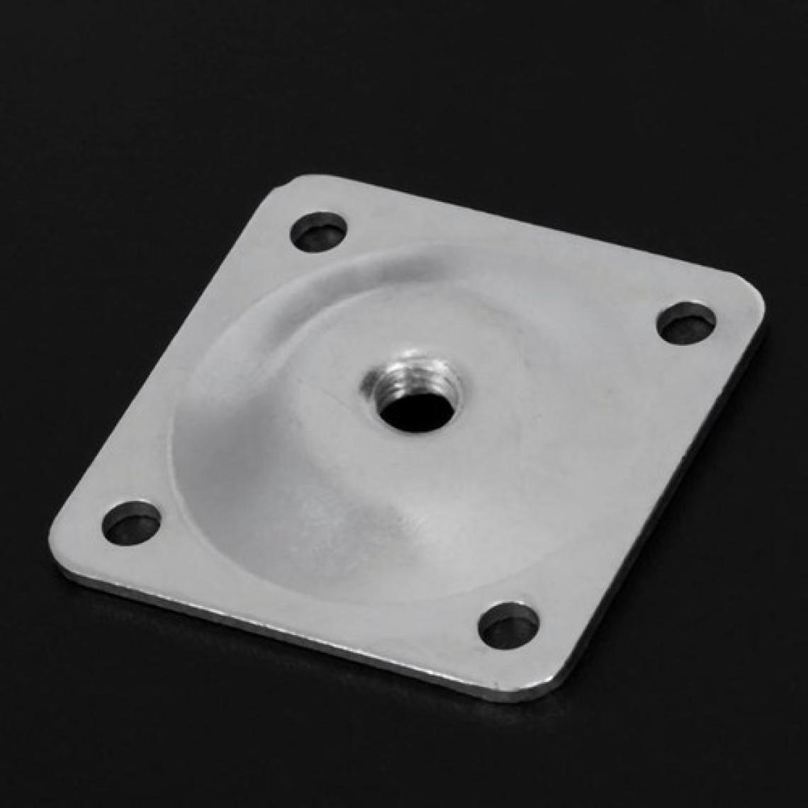 Depolife Kanepe Sehpa Masa Ahşap Ayak Bağlantı Aparatı 15 Derece Açılı Metal Montaj Braketi 4 Adet