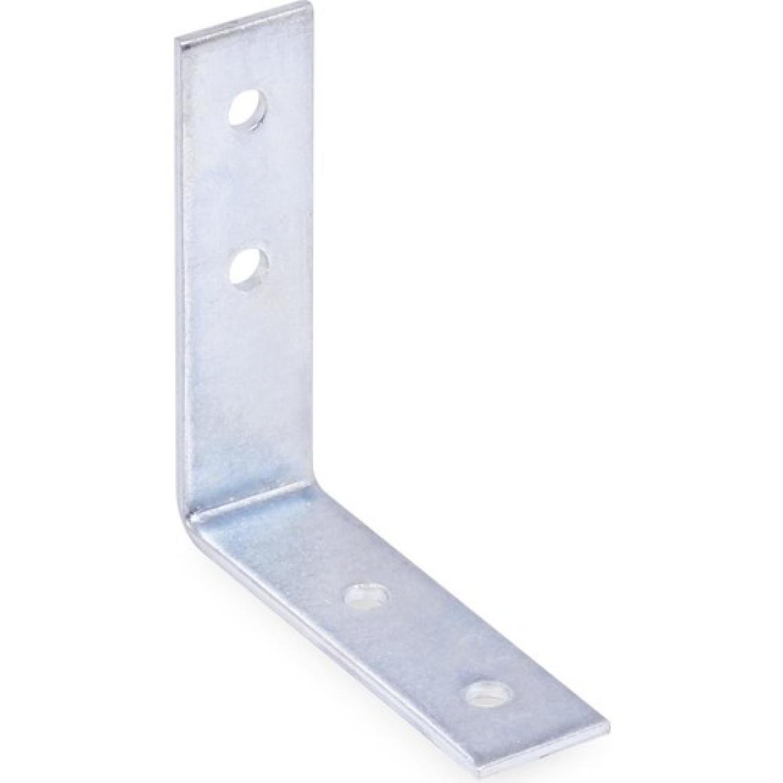 Badem10 Mobilya Dolap Köşe Bağlantı Sabitleme L Demir Gönye 55x55x15 mm (10 ADET)