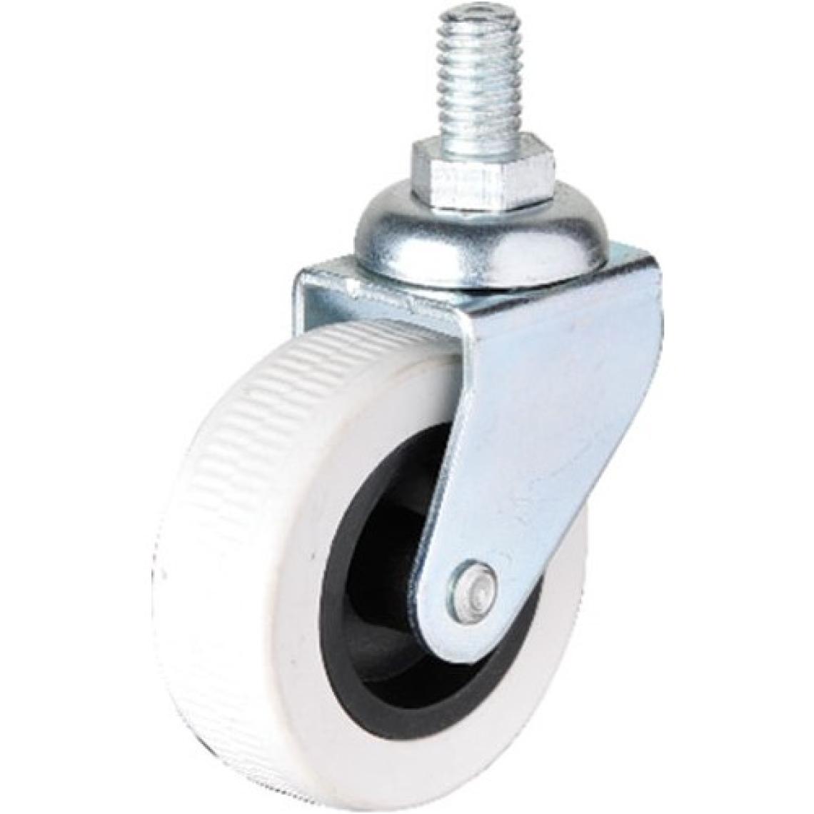 Hts 322 - 50X20 mm Gri Vidalı Teker 4 Adet