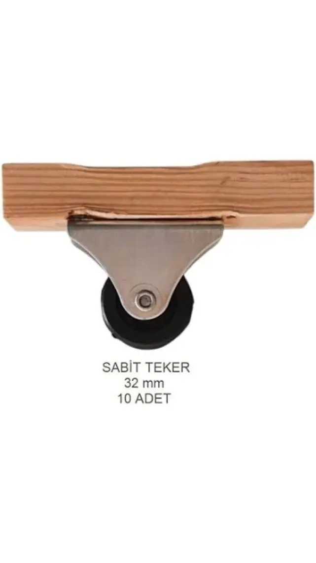 Dar Sabit Teker 32 Lik 10 Adet