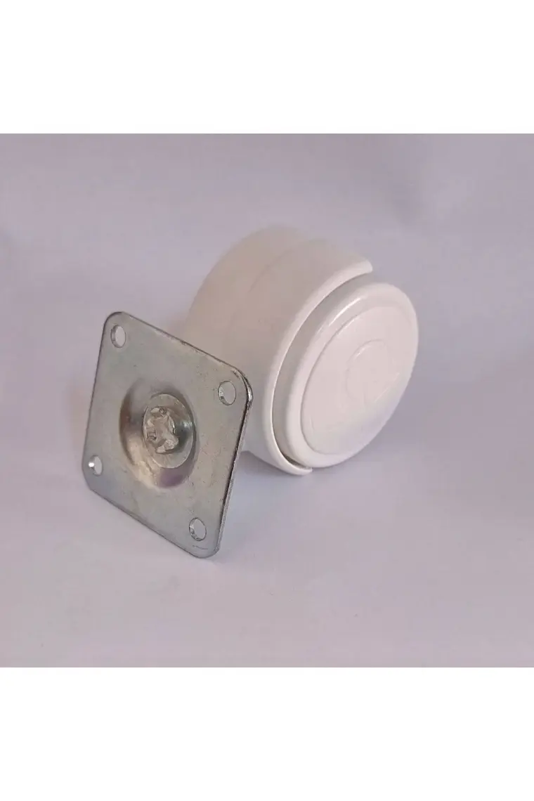 Adem Koç Plastik Oynak Tablalı Dolap Sehpa Masa Ayağı Mobilya Tekerleği 40 mm Polyemid (4 Adet)