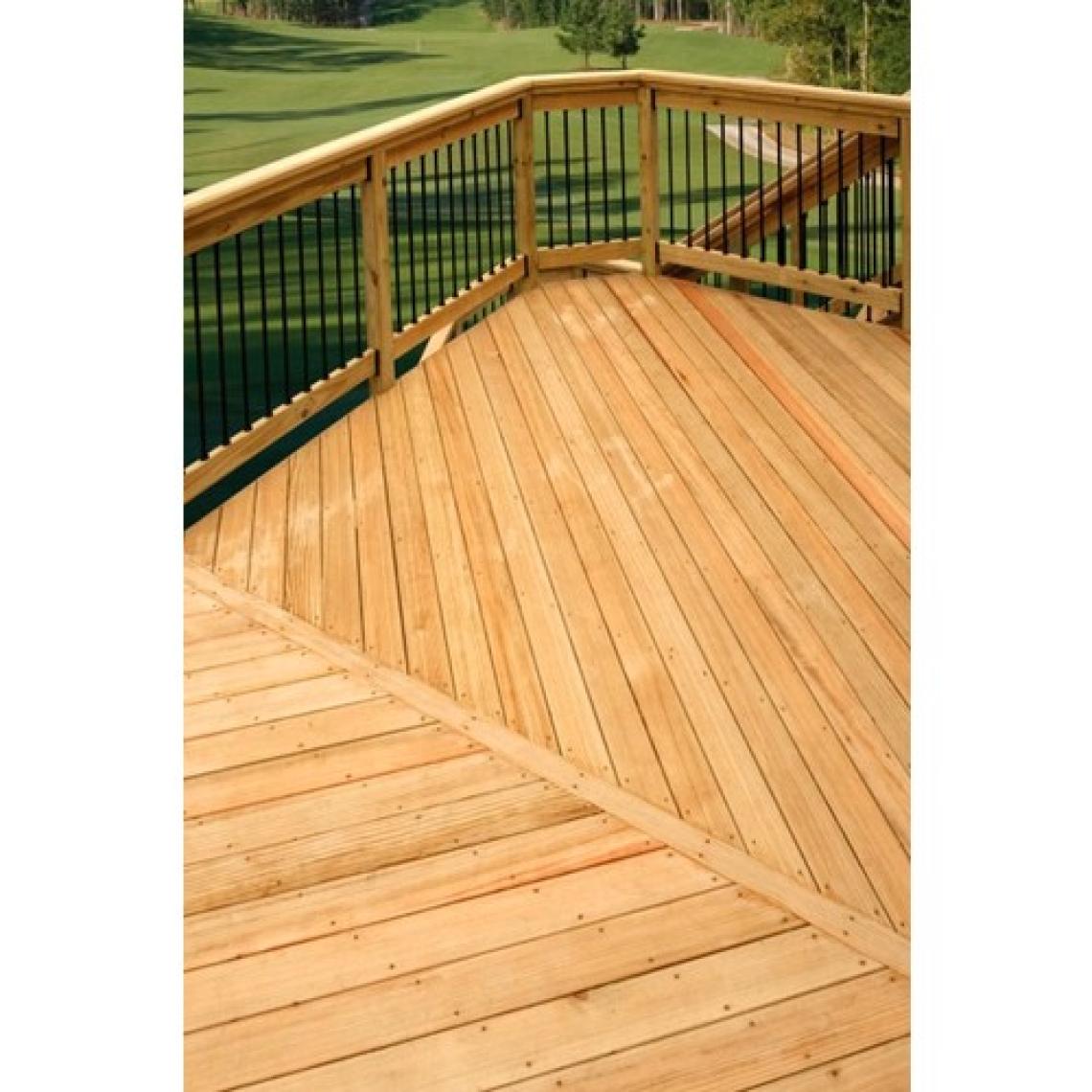 Grootland 100 Cm 2. Sınıf Ahşap Köşeli Deck