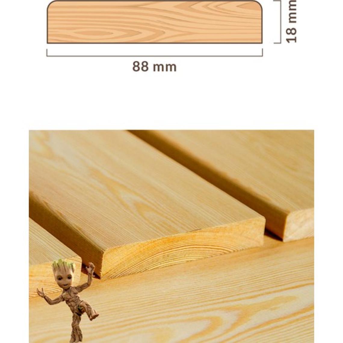 100 cm 2. Sınıf Ahşap Pahlı Deck