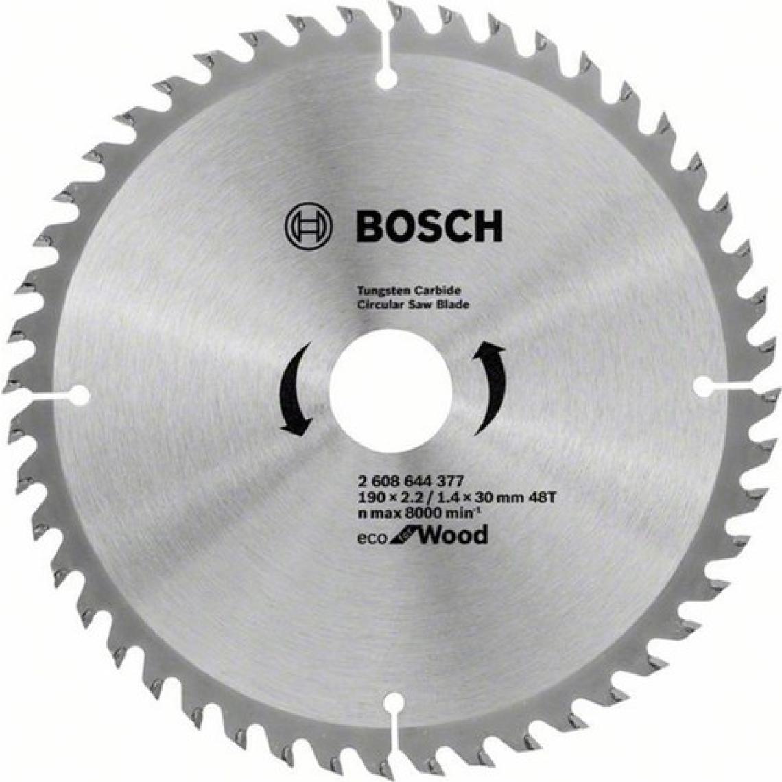 Bosch Eco For Wood  Daire Testere Bıçağı 48 Diş