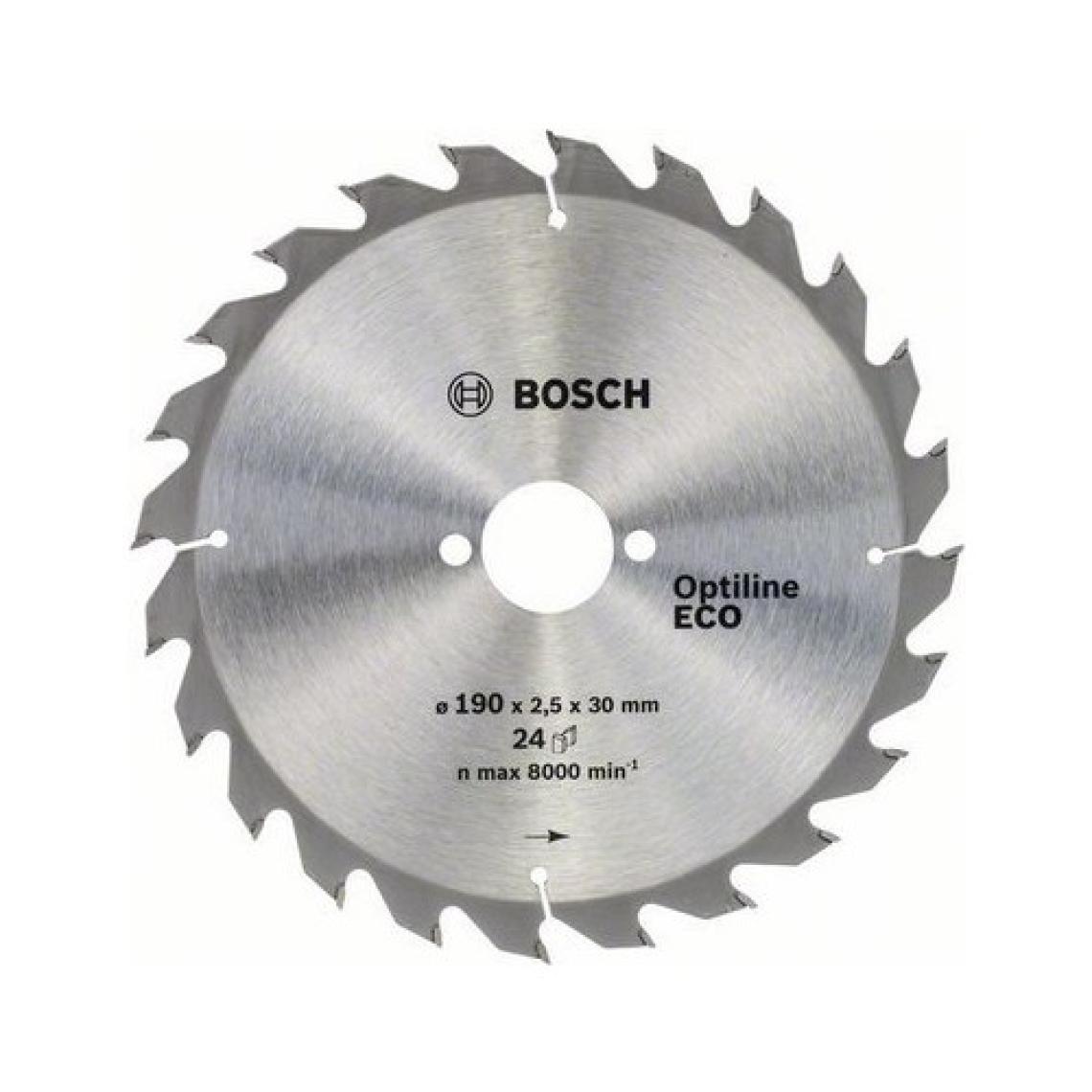 Bosch Optiline Eco 190 x 30 Mm 24 Diş 2608641789