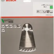 Bosch Optiline Wood 184 x 16 Mm 48 Diş 2608641181