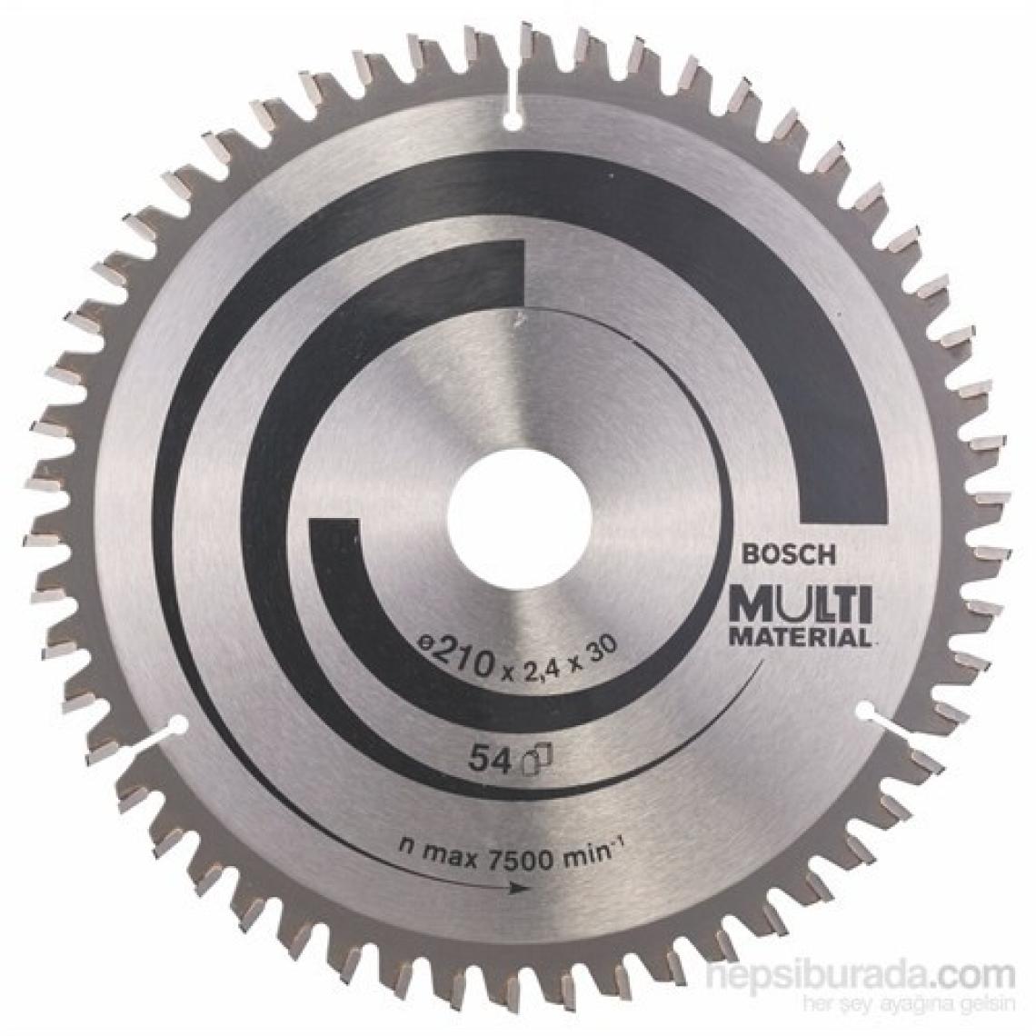 Bosch  - Çoklu Malzeme İçin Daire Testere Bıçağı - 210 X 30 X 2,4 Mm, 54 Diş