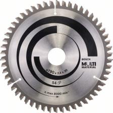 Bosch  - Çoklu Malzeme İçin Daire Testere Bıçağı - 190 X 30 X 2,4 Mm, 54 Diş