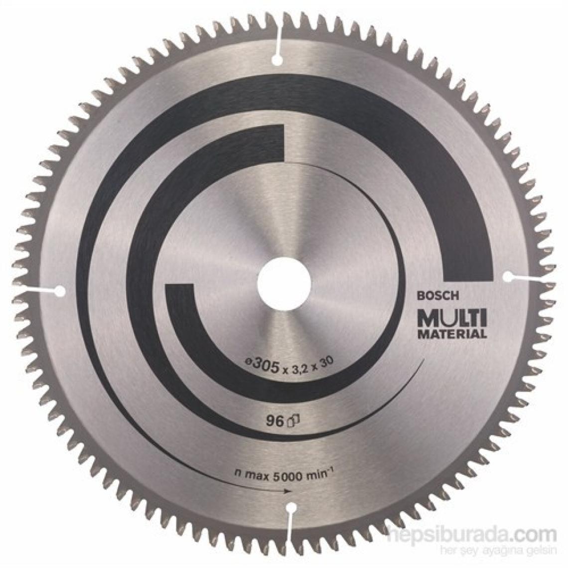 Bosch  - Çoklu Malzeme İçin Daire Testere Bıçağı - 305 X 30 X 3,2 Mm, 96 Diş