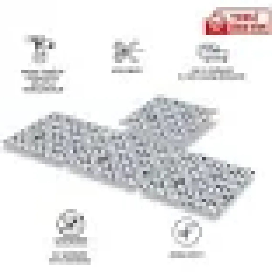 Tink Kendinden Yapışkanlı Serenıty Desenli Pvc Karo 30X30 cm 4'lü 0,36 M2