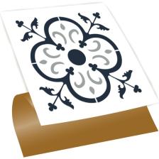 Tink Kendinden Yapışkanlı Solo Fas Pvc Karo 30X30 cm (11 Adet) 1m2