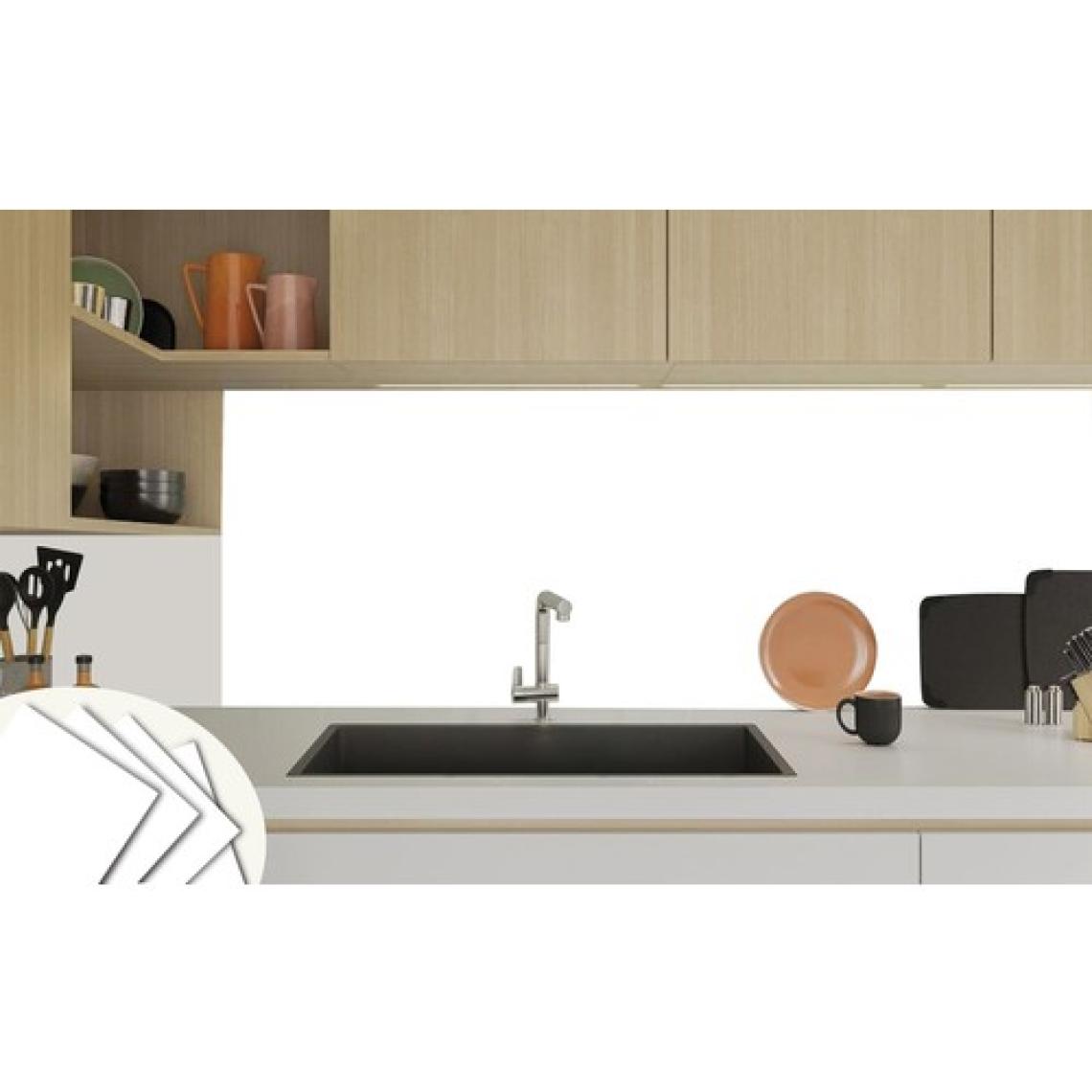 Tink Kendinden Yapışkanlı Düz Beyaz Desenli Pvc Karo 30x30 cm 11 Adet 1m2