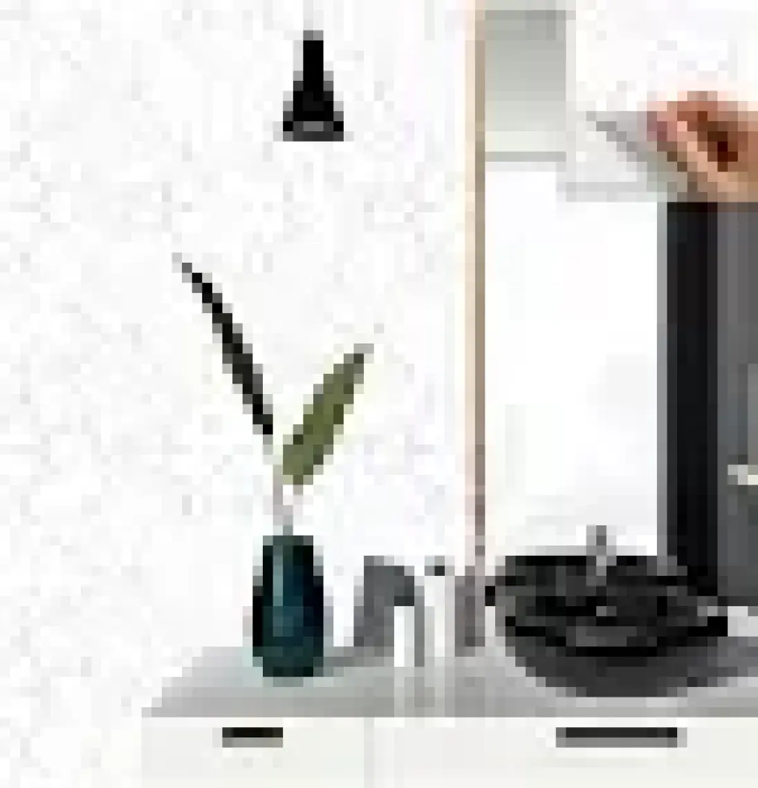 Tink Kendinden Yapışkanlı Silver Mermer Desenli Pvc Karo 30x30 cm 11 Adet 1m2