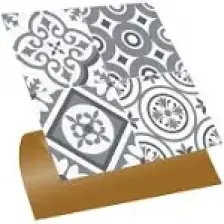 Tink Kendinden Yapışkanlı Banyo Kaplama Geometrik 010 Karma Desenli Pvc Karo 30x30 cm 11 Adet 1m2