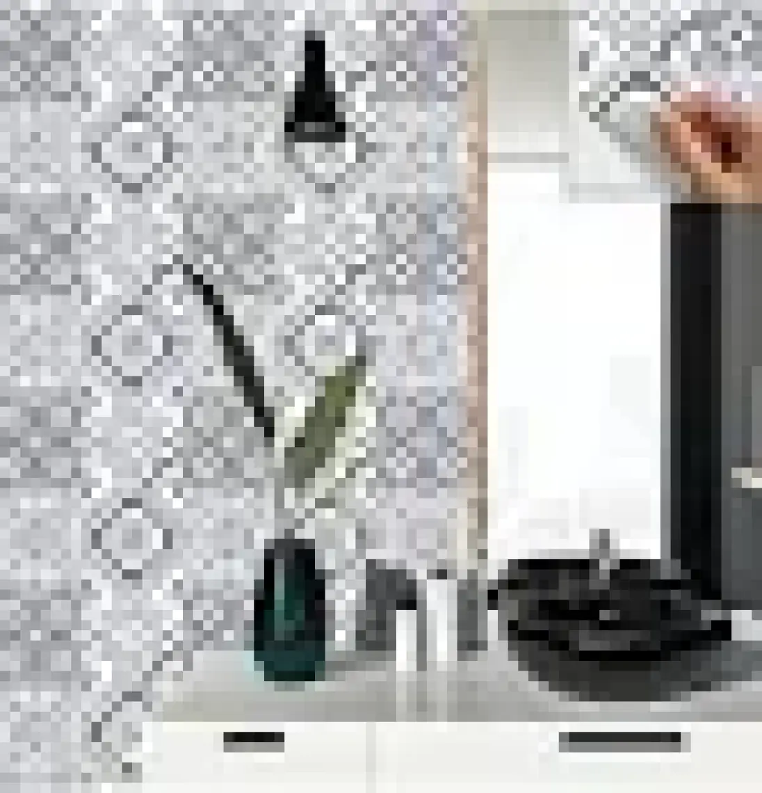 Tink Kendinden Yapışkanlı Banyo Kaplama Geometrik 010 Karma Desenli Pvc Karo 30x30 cm 11 Adet 1m2