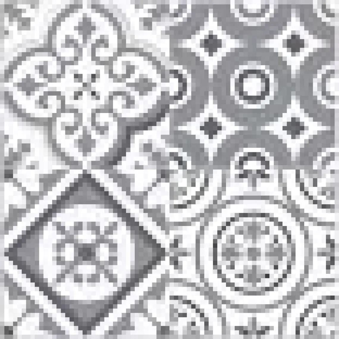Tink Kendinden Yapışkanlı Banyo Kaplama Geometrik 010 Karma Desenli Pvc Karo 30x30 cm 11 Adet 1m2