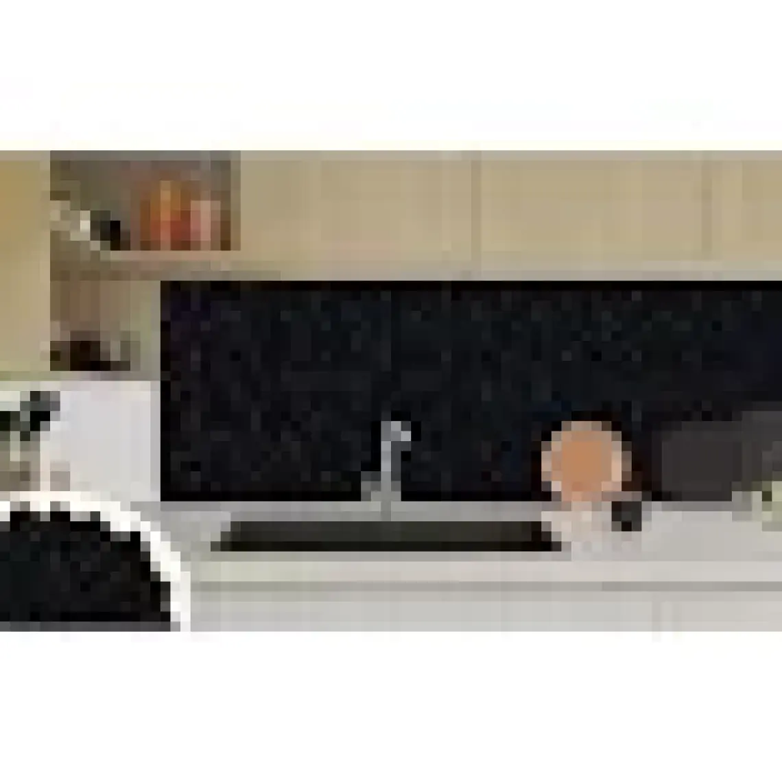 Tink Kendinden Yapışkanlı Siyah Mermer Desenli Pvc Karo 30x30 cm 11 Adet 1m2