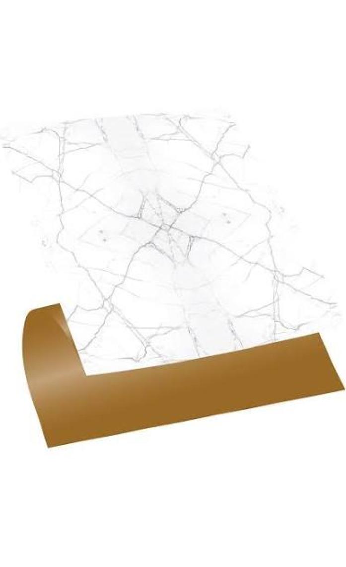 Tink Kendinden Yapışkanlı Kesilebilir Mermer 010 Desenli Pvc Karo 30x30 cm 11 Adet 1m2