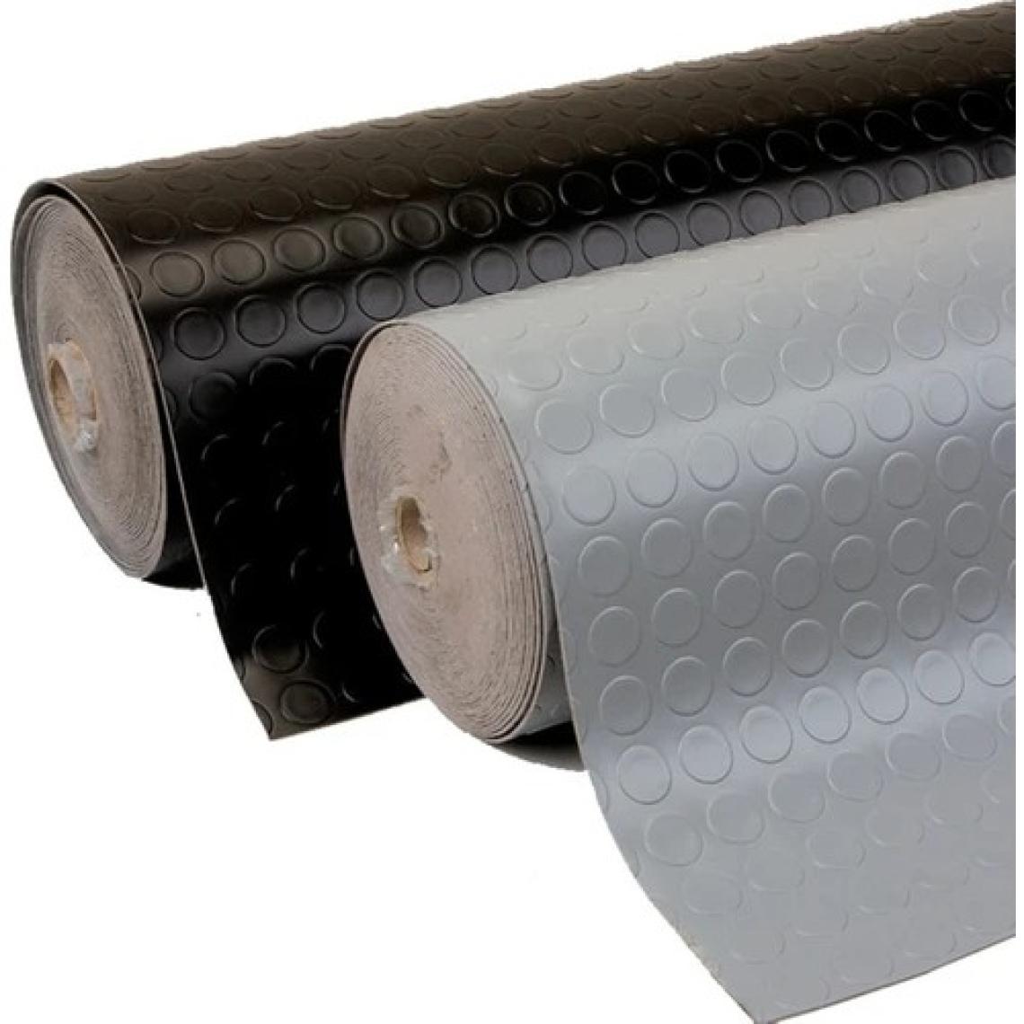 Style Print Pvc Kalın Paralı Zemin Kaplama Otomobil Yer Döşemesi Muşamba / En: 110 cm x 2 Mt--Gri