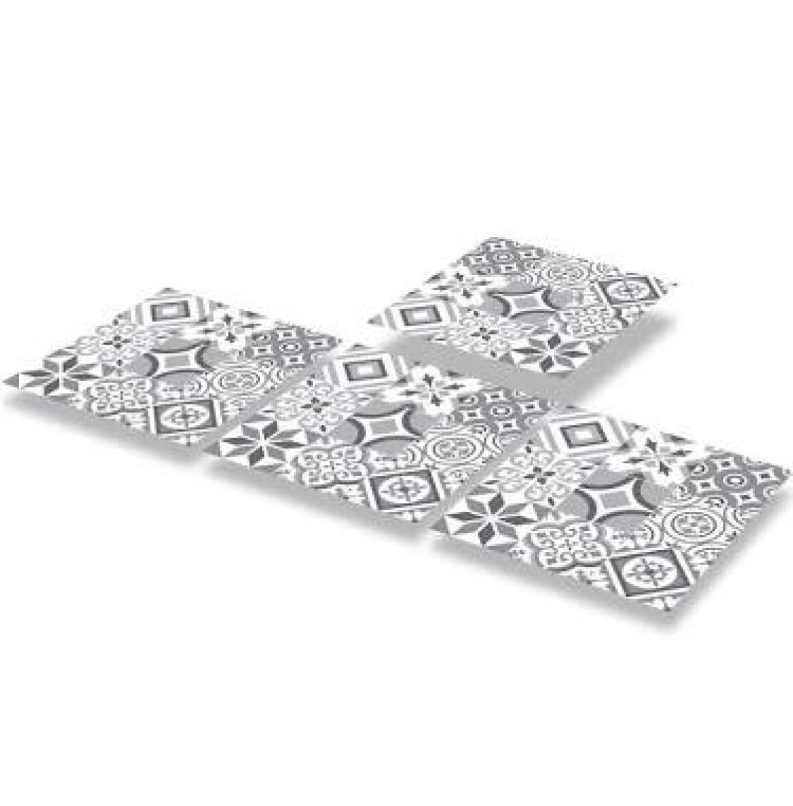 Tink Kendinden Yapışkanlı Mutfak Geometrik 019 Karma Desenli Pvc Karo 30X30 cm (11 Adet) 1m2
