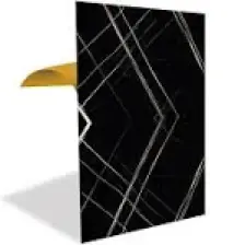 Tink Kendinden Yapışkanlı Siyah Desenli Pvc Panel 41x62 Cm 4 Adet 1 M²