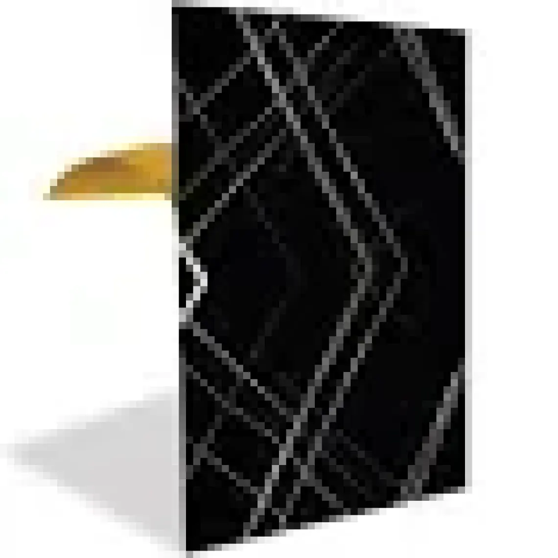Tink Kendinden Yapışkanlı Siyah Desenli Pvc Panel 41x62 Cm 4 Adet 1 M²