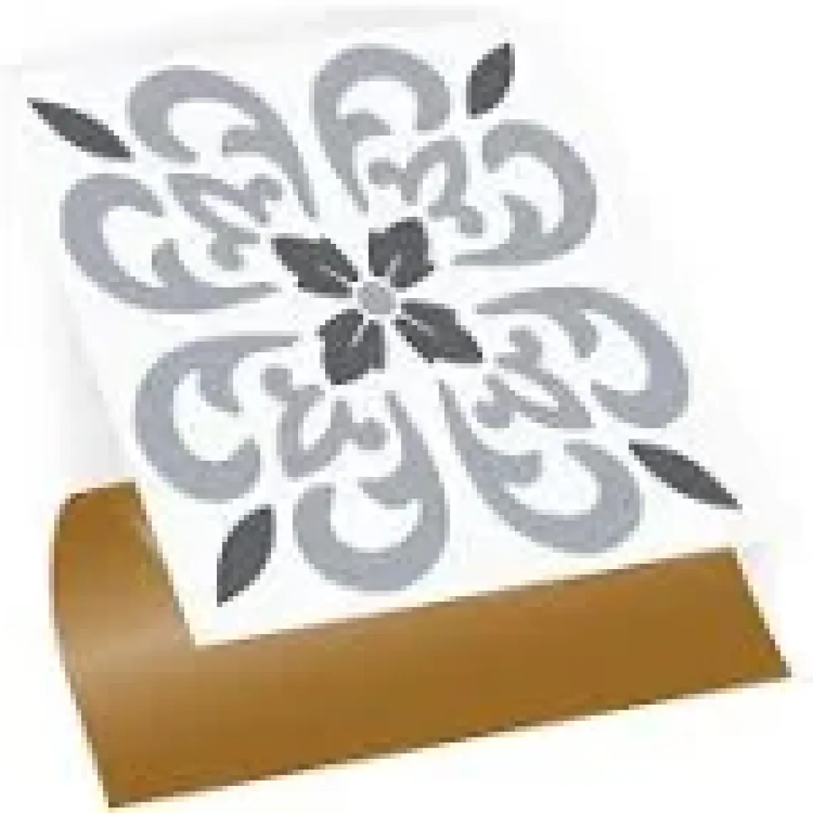 Tink Kendinden Yapışkanlı Banyo Mutfak Kaplama Geometrik 07 Desenli Pvc Karo 30X30 cm (11 Adet) 1 M2