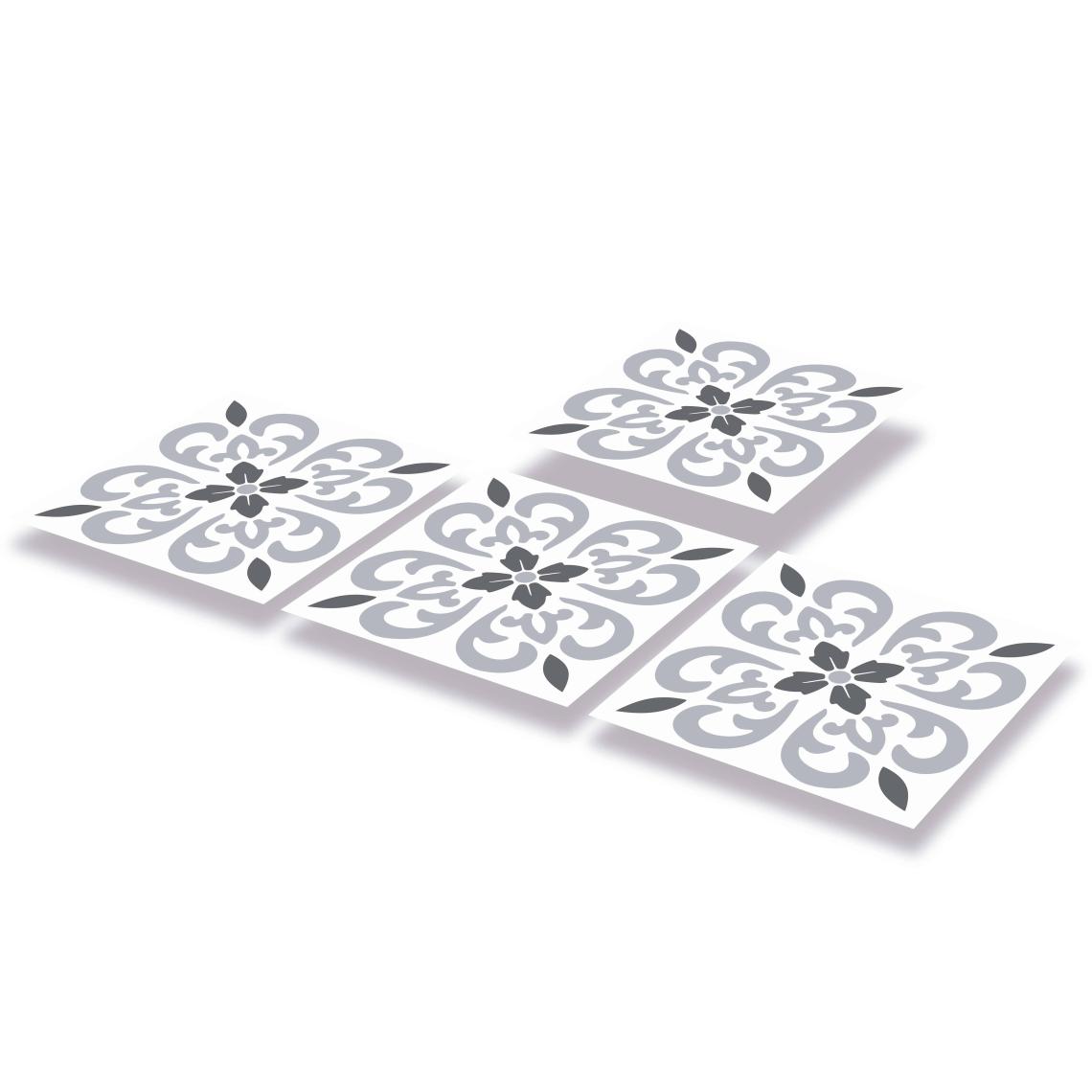 Tink Kendinden Yapışkanlı Banyo Mutfak Kaplama Geometrik 07 Desenli Pvc Karo 30X30 cm (11 Adet) 1 M2