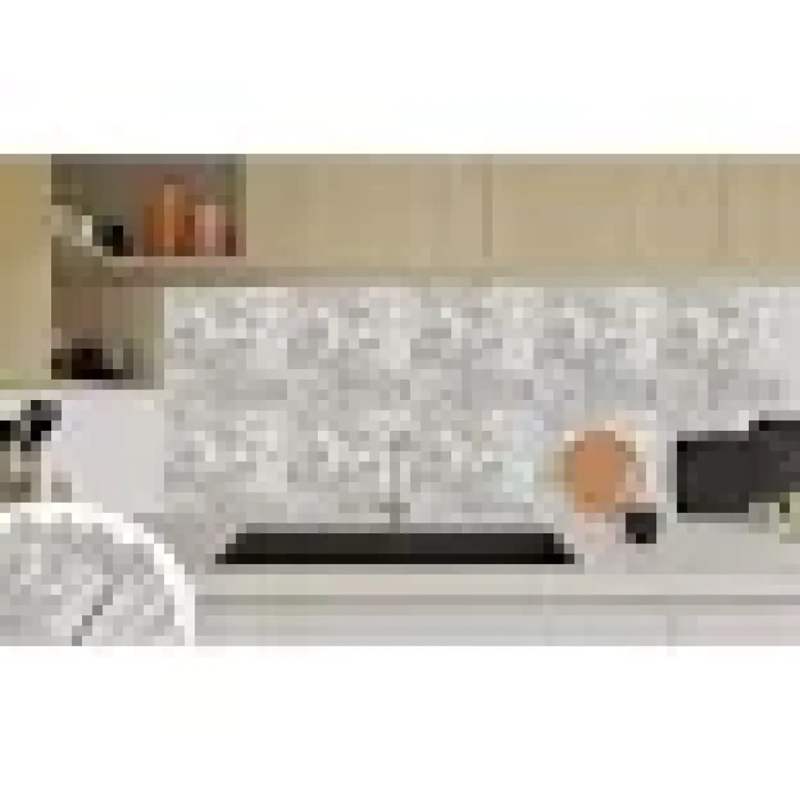 Tink Kendinden Yapışkanlı Gri Mermer Desenli Pvc Karo 30x30 cm 11 Adet 1m2