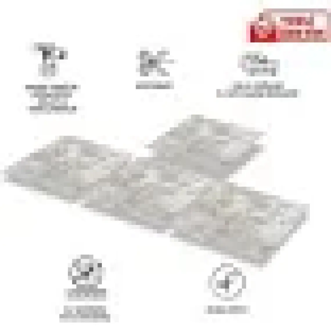 Tink Kendinden Yapışkanlı Gri Mermer Desenli Pvc Karo 30x30 cm 11 Adet 1m2