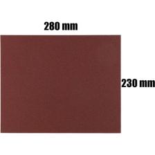 Badem10 Atlas Su Zımparası 180 Kum Yumuşak Kağıt Yüksek Kalite 23X28 cm (1 ADET)